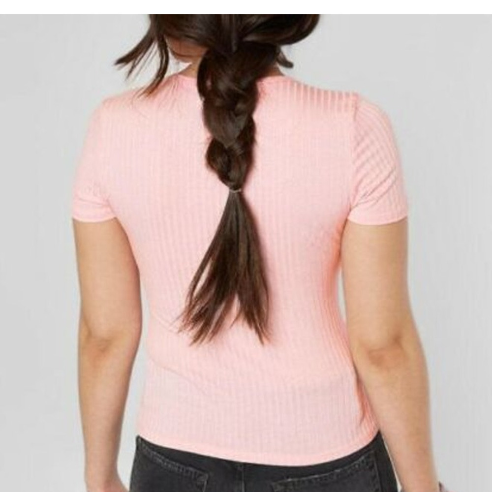 Free People Intimately Ribbed Fitted Tee - Picture 2 of 7